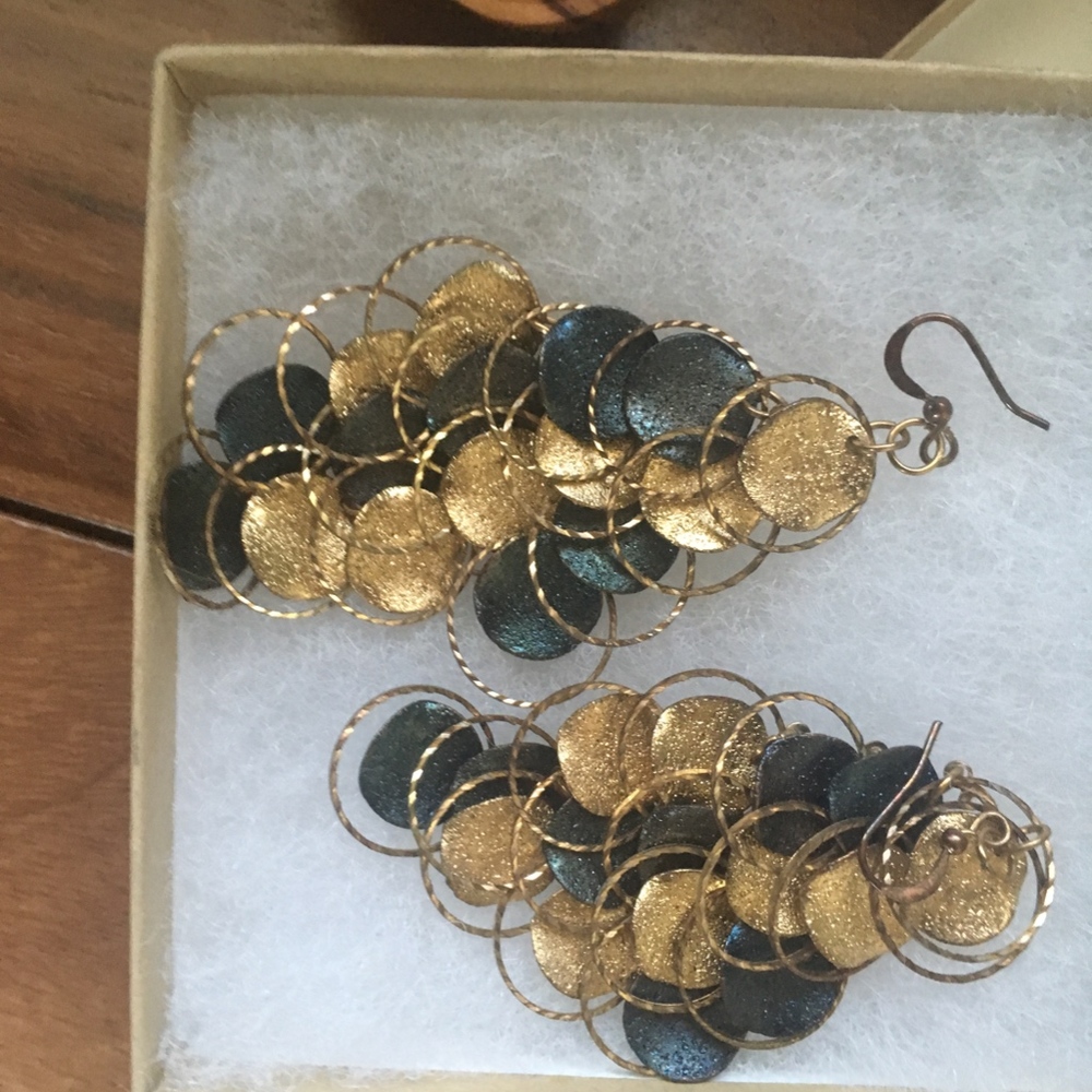 Beautiful Brass Style Earrings!